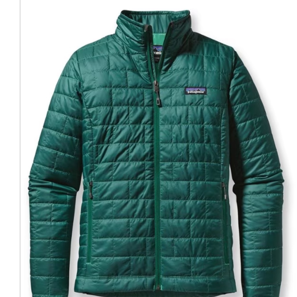 Patagonia Nano Puff Jacket - Size M - Piki Green - Excellent Condition!